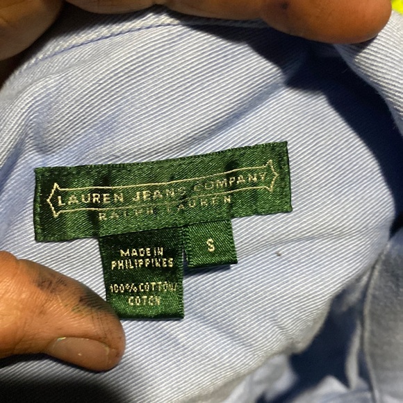 Jean jacket like new never been worn but once sorry bout photos I’ll get better - Picture 1 of 3